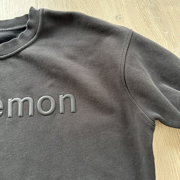 Lululemon Women Sweatshirt Perfectly Oversized Crew Fleece Logo - Picture 5 of 9